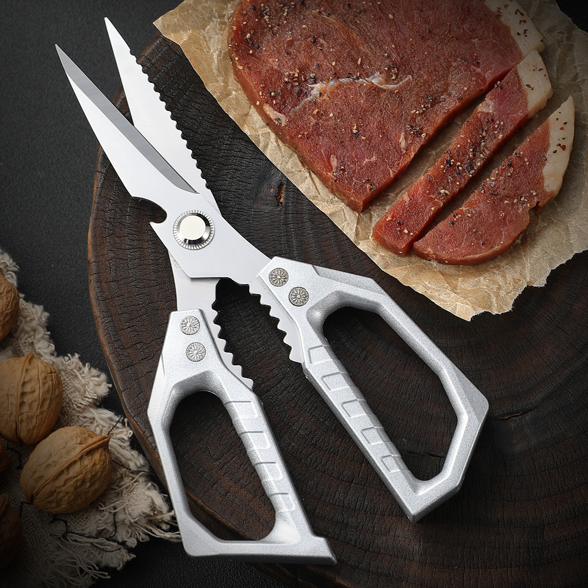 Stainless Steel Kitchen Shears - Commercial Kitchen Equipment avaliação e preço