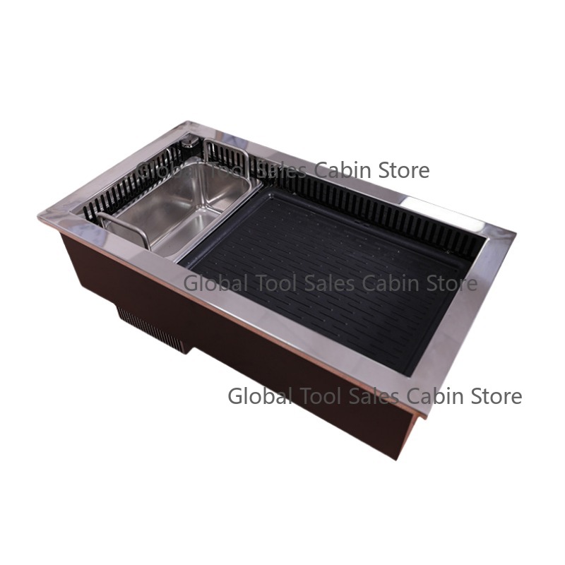 Commercial Electric BBQ Grill  - Teppanyaki Grill Table avaliação e preço