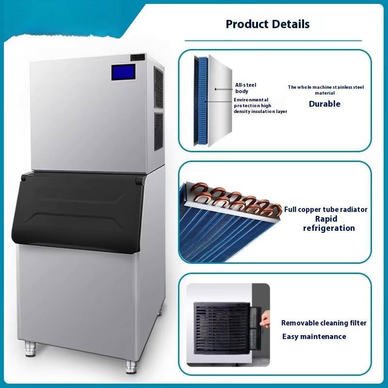Customized Wheat Snowflake Mak - Commercial Ice Maker avaliação e preço