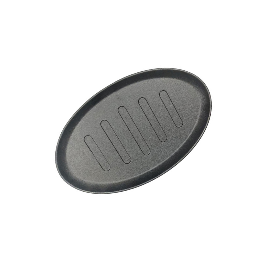 Oval Cast Iron Steak Plate Set - Teppanyaki Grill Table avaliação e preço