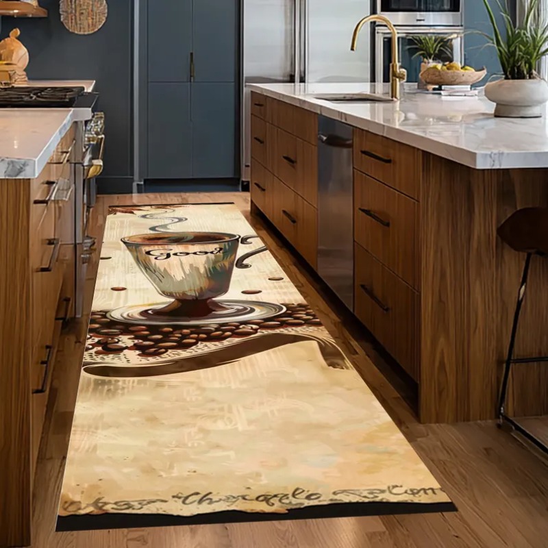 Coffee Rug Kitchen Mat Artisti - Commercial Kitchen In Your Home avaliação e preço