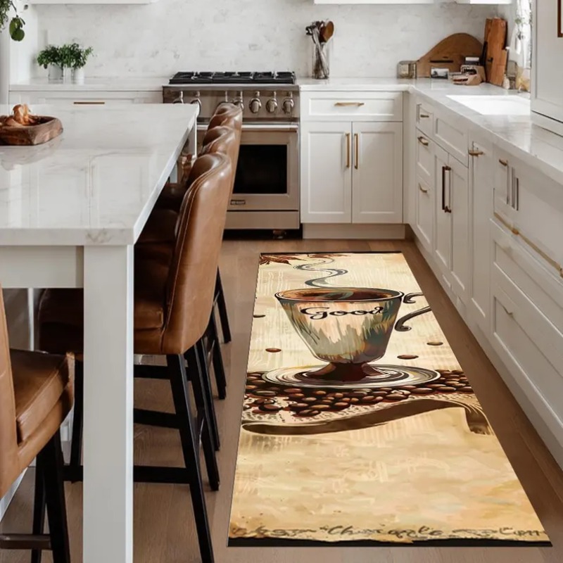 Coffee Rug Kitchen Mat Artisti - Commercial Kitchen In Your Home avaliação e preço