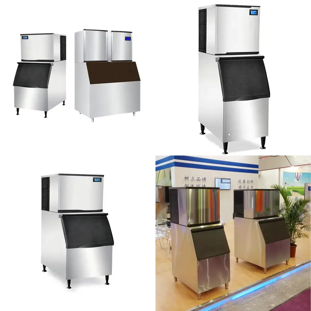 Industrial 700kg 900kg 100kg C - Commercial Ice Maker avaliação e preço