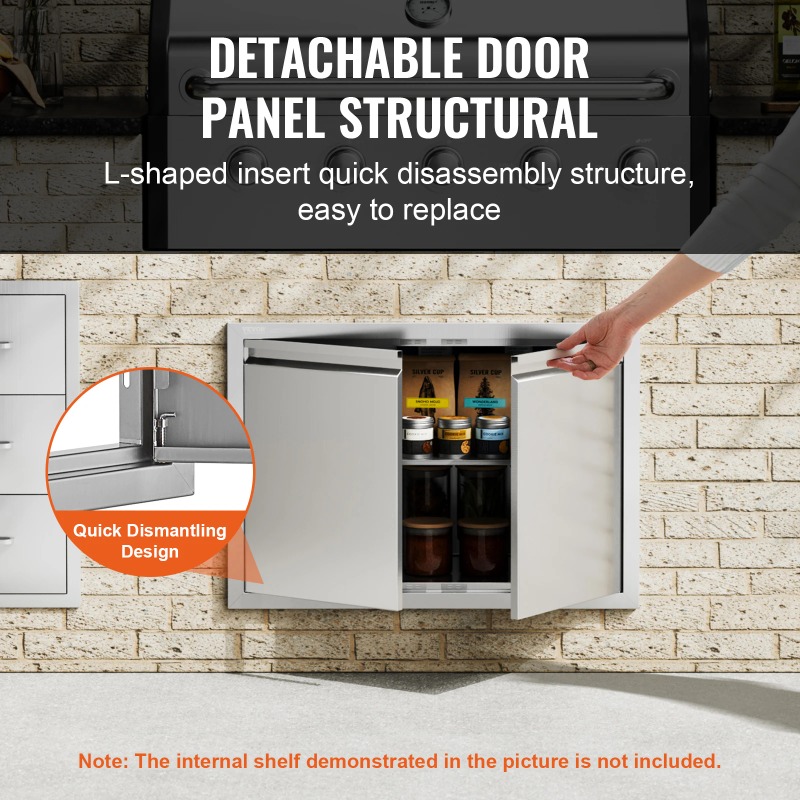 BBQ Access Door Stainless Stee - Commercial Kitchen Wall Panel avaliação e preço